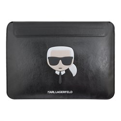 Чехол Karl Lagerfeld Ikonik Karl Sleeve для ноутбука 13 дюймов, черный 4025_A - фото 15649