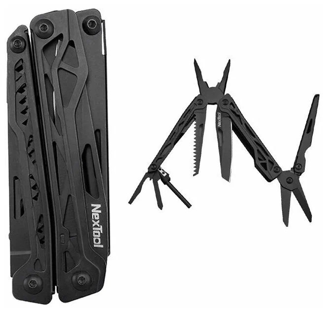 Мультитул Xiaomi NexTool Multifunctional Knife (NE0123) KT5024 Black 5074 - фото 22751
