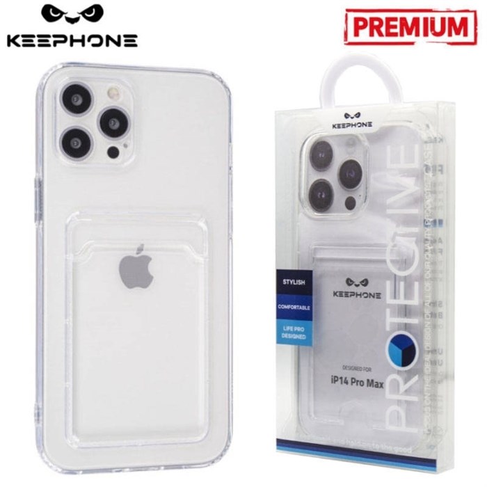 Чехол KEEPHONE CART HOLDER (Clear) 5283 - фото 23962