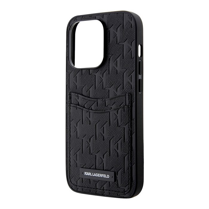 Чехол Lagerfeld PU Saffiano Monogram with Cardslot Hard для iPhone 14 Pro Max 5310 - фото 24087