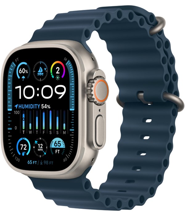 Умные часы Apple Watch Ultra 2 GPS + Cellular, 49 мм, корпус из титана, ремешок Ocean 5457 - фото 25330