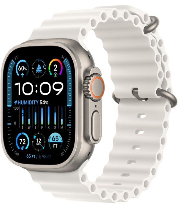 Умные часы Apple Watch Ultra 2 GPS + Cellular, 49 мм, корпус из титана, ремешок Ocean 5457 - фото 25334