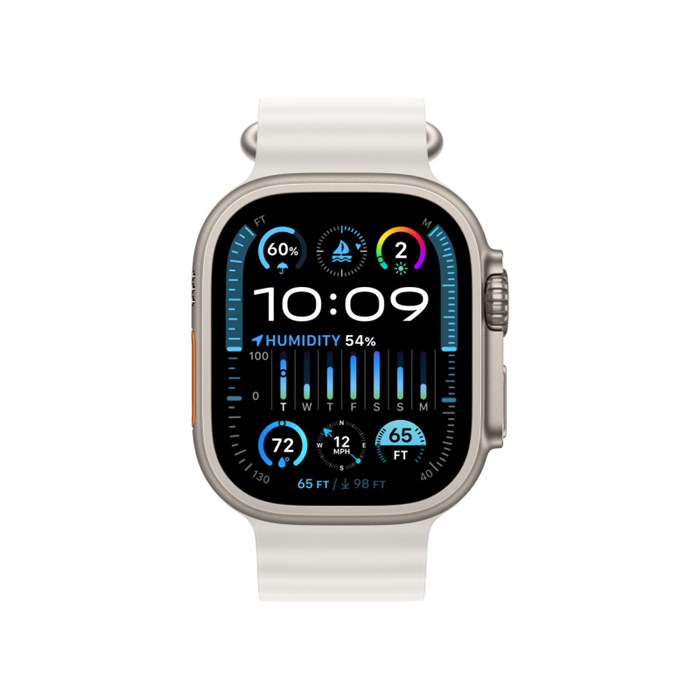 Умные часы Apple Watch Ultra 2 GPS + Cellular, 49 мм, корпус из титана, ремешок Ocean 5457 - фото 25337