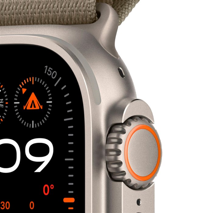 Умные часы Apple Watch Ultra 2 GPS + Cellular, 49 мм, корпус из титана, ремешок Alpine 5458 - фото 25362