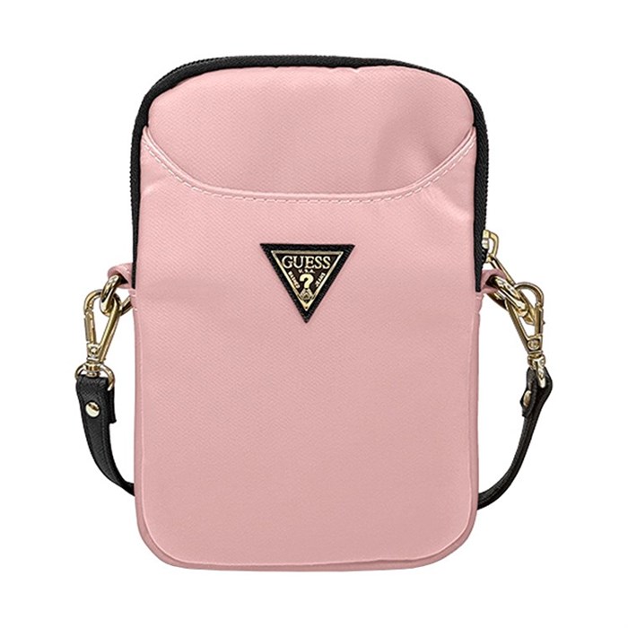 Сумка Guess Nylon phone bag with Triangle metal logo для смартфонов 5527 - фото 25996