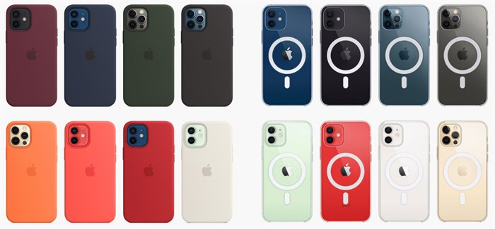 Чехол Silicone Case MagSafe для iPhone разные цвета 5449 - фото 26031