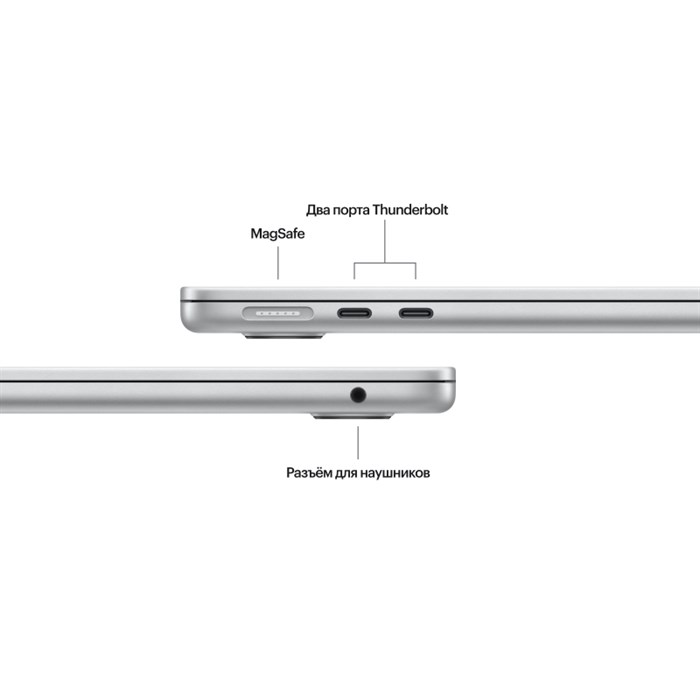 Ноутбук Apple MacBook Air 13" (M3, 8C CPU/8C GPU, 2024), 8 ГБ, 256 ГБ SSD 5641 - фото 26874