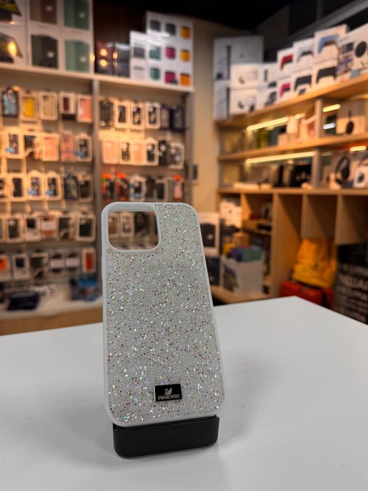 Чехол   Swarovski для iPhone 16 / 16Pro / 16 Pro Max 5886 - фото 29337
