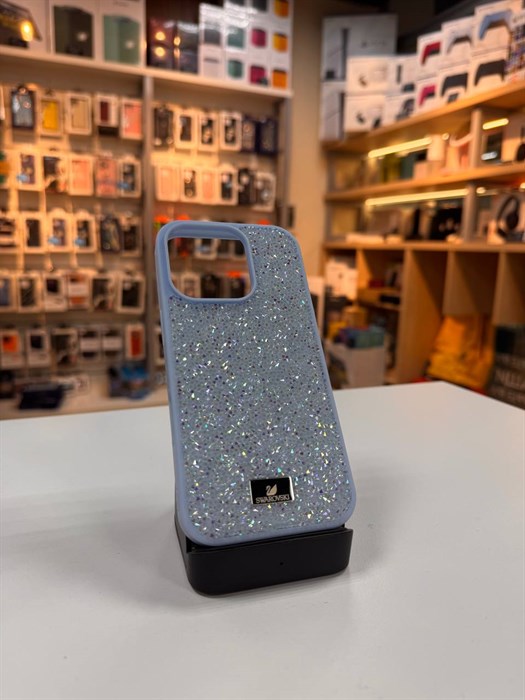 Чехол   Swarovski для iPhone 16 / 16Pro / 16 Pro Max 5886 - фото 29339
