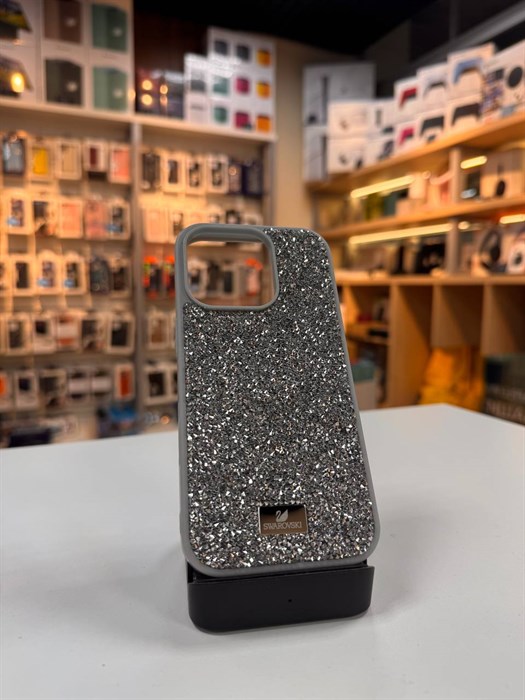 Чехол   Swarovski для iPhone 16 / 16Pro / 16 Pro Max 5886 - фото 29340