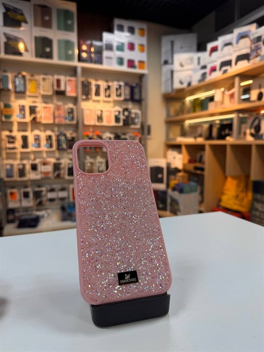 Чехол   Swarovski для iPhone 16 / 16Pro / 16 Pro Max 5886 - фото 29342