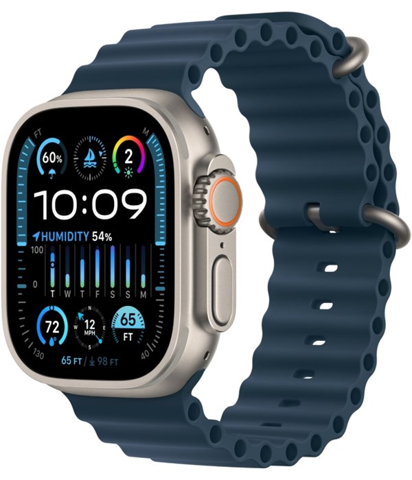 Умные часы Apple Watch Ultra 2 GPS + Cellular, 49 мм, корпус из титана, ремешок Ocean 5894 - фото 29403