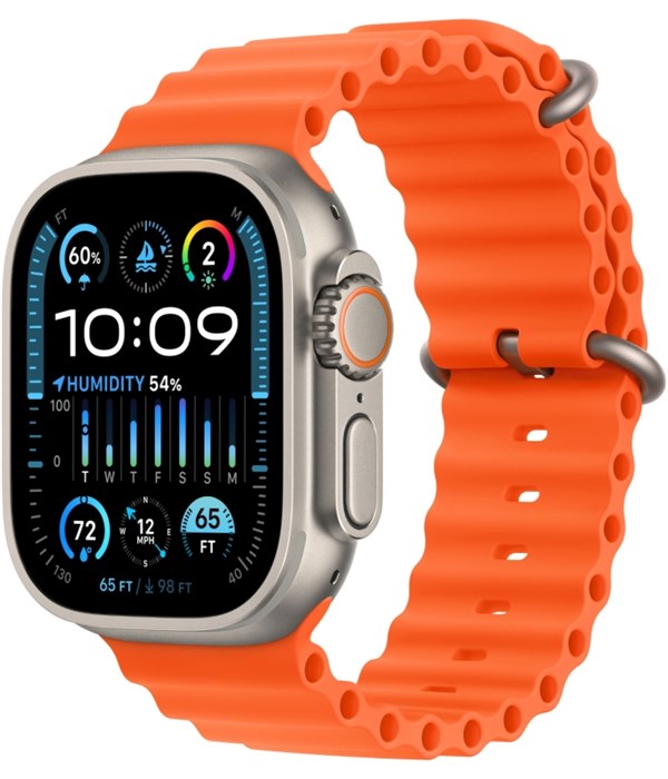 Умные часы Apple Watch Ultra 2 GPS + Cellular, 49 мм, корпус из титана, ремешок Ocean 5894 - фото 29411