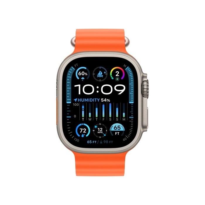 Умные часы Apple Watch Ultra 2 GPS + Cellular, 49 мм, корпус из титана, ремешок Ocean 5894 - фото 29412