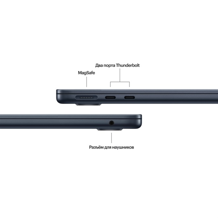 Ноутбук Apple MacBook Air 13" (M3, 8C CPU/8C GPU, 2024), 16 ГБ, 512 ГБ SSD 6110 - фото 31104