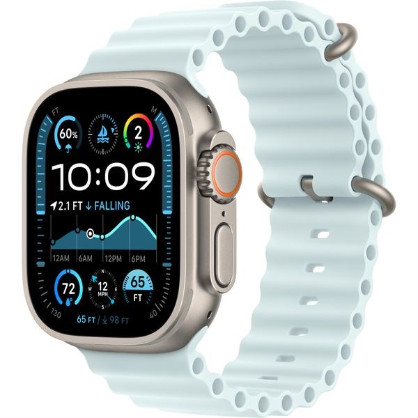 Умные часы Apple Watch Ultra 2 GPS + Cellular, 49 мм, корпус из титана, ремешок Ocean 5457 - фото 31135