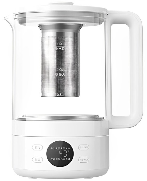 Электрический чайник Xiaomi Mijia Multifunctional Health Kettle S1 1.5L (MDS2A0) White 6215 - фото 32074