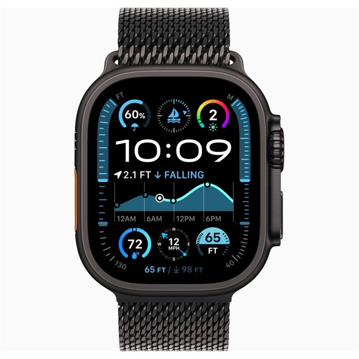 Умные часы Apple Watch Ultra 2 GPS + Cellular, 49 мм, корпус из титана, ремешок Milanese Loop 6384 - фото 33680