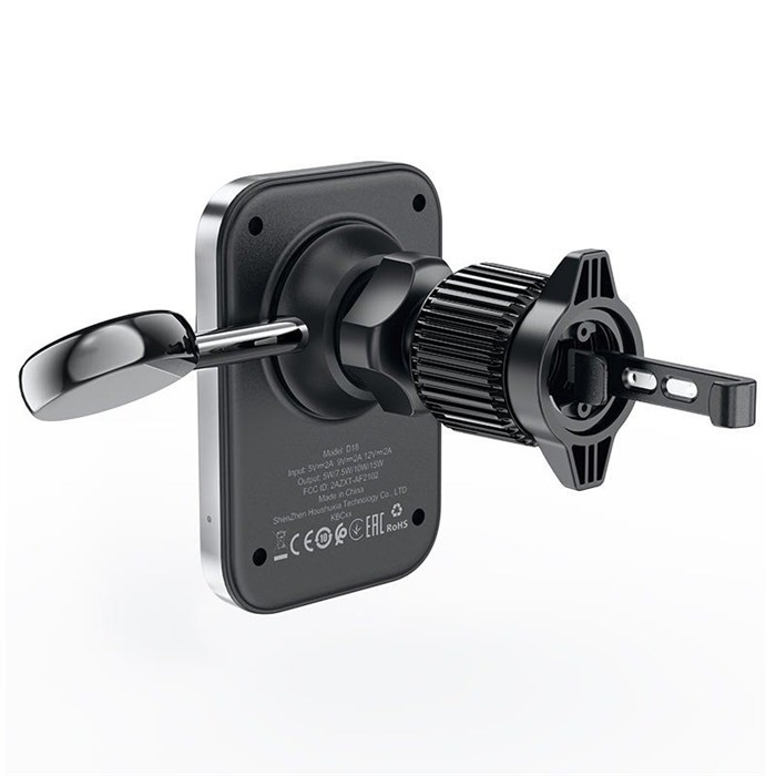 Автодержатель с беспроводной зарядкой Acefast D18 in-car 2-in-1 magnetic wireless charging holder 6427 - фото 33951