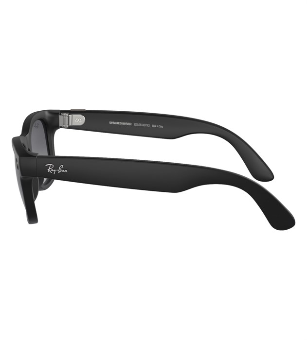 Очки Ray-Ban Wayfarer matte black gradient graphite (150-50) 6453 - фото 34133