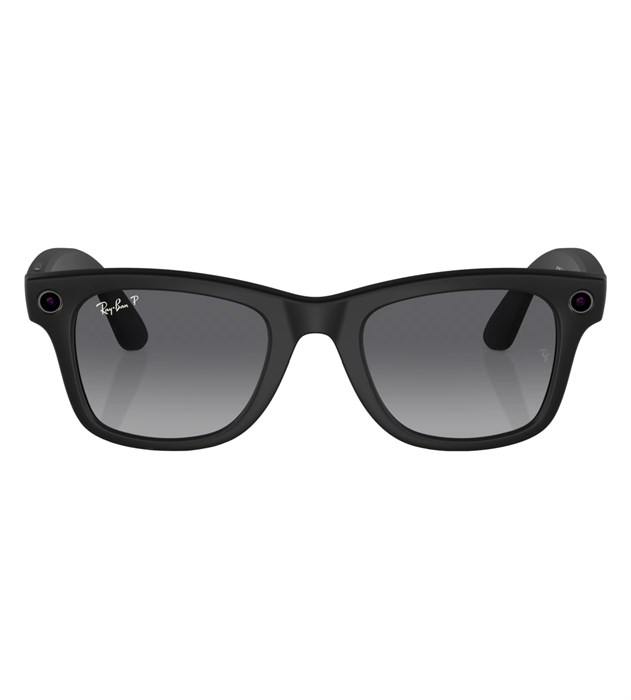 Очки Ray-Ban Wayfarer matte black gradient graphite (150-50) 6453 - фото 34136