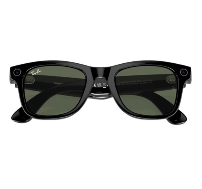Очки Ray-Ban Wayfarer matte black transitions graphite green (150-50) 6463 - фото 34266