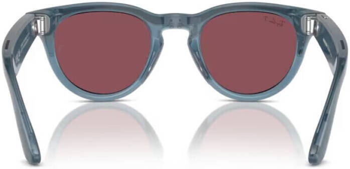 Умные очки Ray-Ban Headliner Shiny Jeans/Polarized Dusty Red (RW4009) (150-50) size 6471 - фото 34324