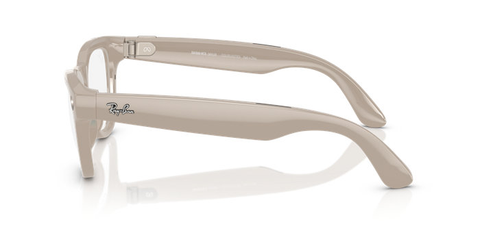 Умные очки Ray-Ban Meta Skyler RW4010 (150-52), Shiny Chalky Gray/Transitions Sapphire 6472 - фото 34334