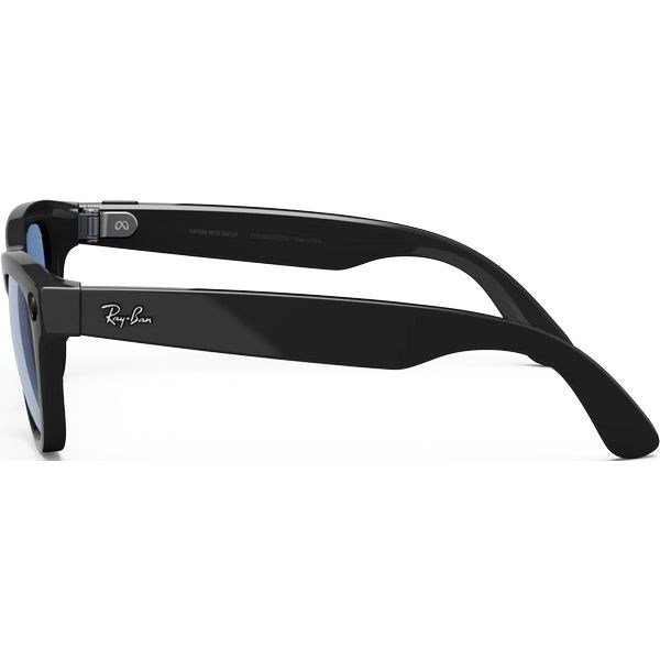 Умные очки Ray-Ban Meta Skyler RW4010 Shiny Black, Clear/Cerulean Blue Transitions (150-52) 6473 - фото 34348