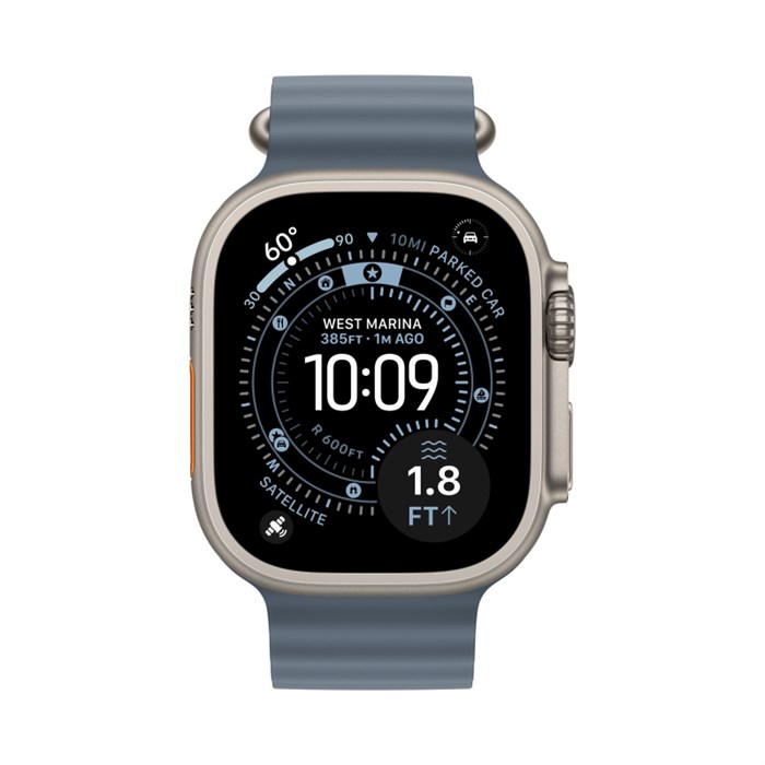 Часы Apple Watch Ultra 3 49mm Titanium Case Natural Ocean Band 6568 - фото 35430