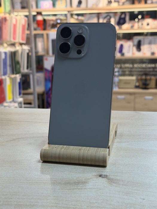 Б.У. Смартфон Apple iPhone 15 Pro Max 256GB (350814299829804) 6625 - фото 35911
