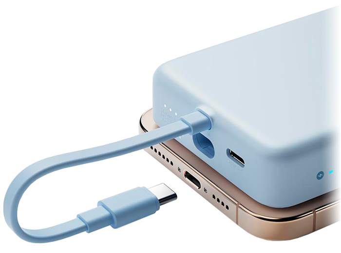 Внешний аккумулятор Xiaomi Mi Magnetic Power Bank With Cable USB-C 10000mAh 33W (WPB1007MI) 6648 - фото 36079