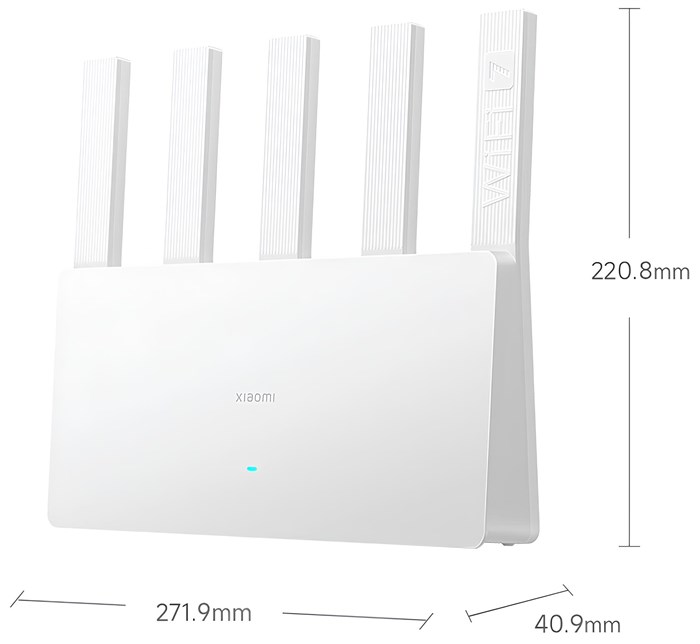 Wi-Fi роутер Xiaomi Wi-Fi Router BE5000 (RD18) White 6650 - фото 36086