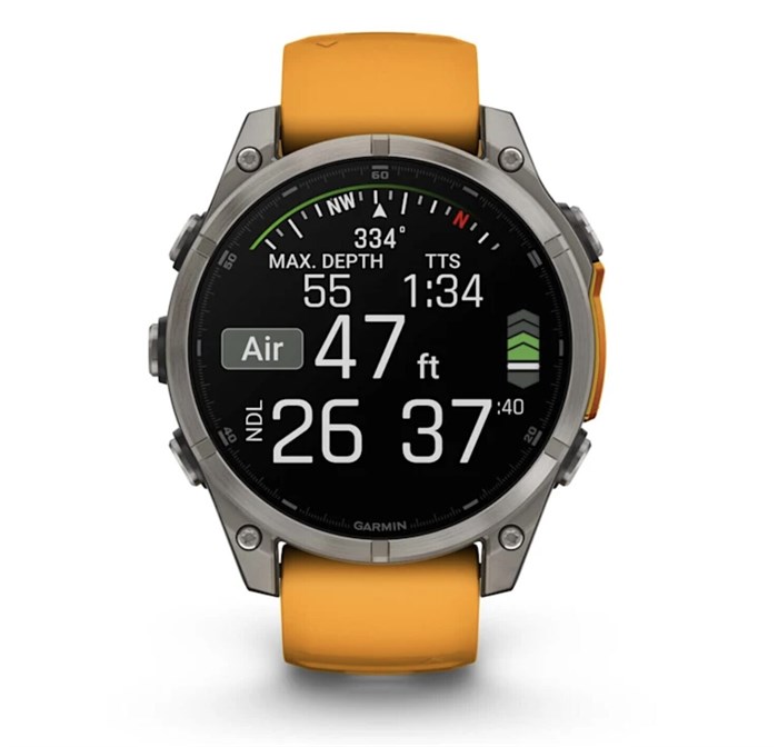 Умные часы Garmin Fenix 8, 51 мм, AMOLED, Sapphire 6694 - фото 36287