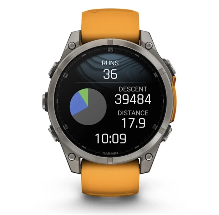 Умные часы Garmin Fenix 8, 51 мм, AMOLED, Sapphire 6694 - фото 36288