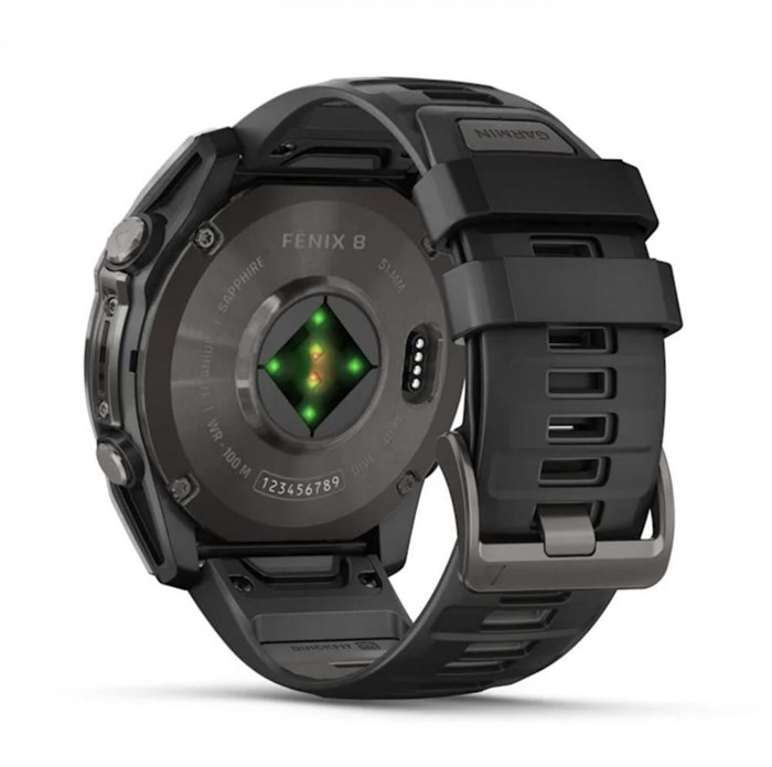 Умные часы Garmin Fenix 8, 51 мм, AMOLED, Sapphire 6694 - фото 36305
