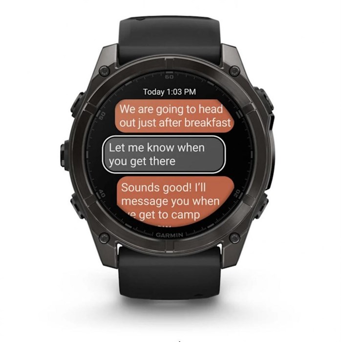 Умные часы Garmin Fenix 8, 51 мм, AMOLED, Sapphire 6694 - фото 36307