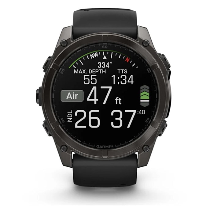 Умные часы Garmin Fenix 8, 51 мм, AMOLED, Sapphire 6694 - фото 36310