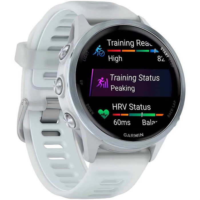 Часы Garmin FORERUNNER 570 42mm Cloud Blue with Cloud/Transclucent Whitestone with Silver Buckle 6799 - фото 37240