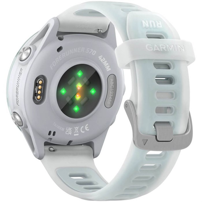 Часы Garmin FORERUNNER 570 42mm Cloud Blue with Cloud/Transclucent Whitestone with Silver Buckle 6799 - фото 37241