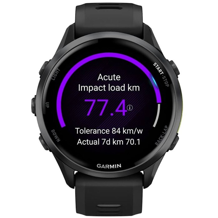 Часы Garmin FORERUNNER 970 Black Carbon Gray DLC Titanium with Black/Translucent Whittestone Silicon Buckle 6801 - фото 37258