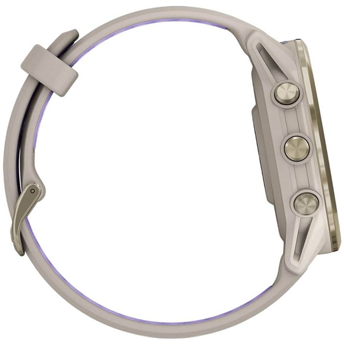 Часы Garmin FORERUNNER 970 French Gray Soft GoldTitanium with French Gray/Translucent Indigo Silicon 6802 - фото 37279