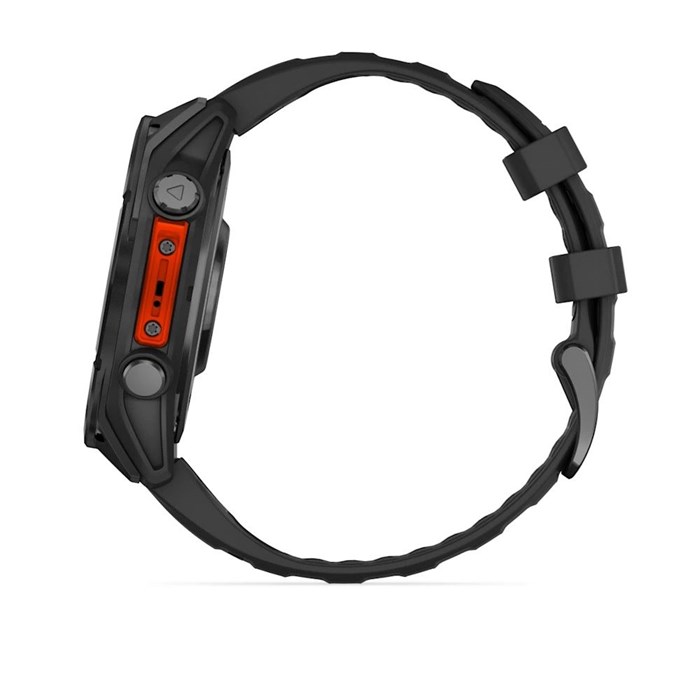 Часы Garmin Fenix 8 47mm AMOLED Slate Gray with Black Silicon 6826 - фото 37551