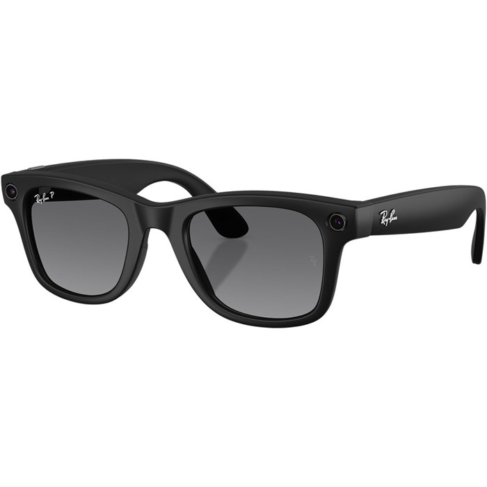 Очки Ray Ban Wayfarer Gen2 Matte Black/Polar Gradient Graphite (155-53) 6838 - фото 37691