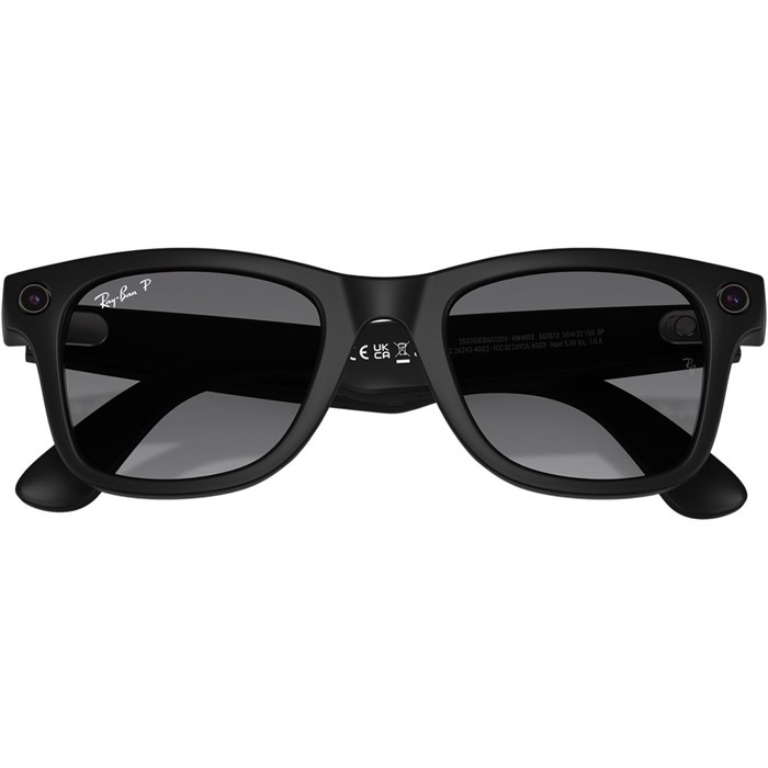 Очки Ray Ban Wayfarer Gen2 Matte Black/Polar Gradient Graphite (155-53) 6838 - фото 37694