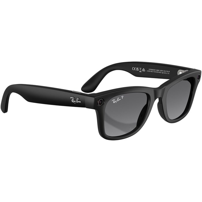 Очки Ray Ban Wayfarer Gen2 Matte Black/Polar Gradient Graphite (155-53) 6838 - фото 37695