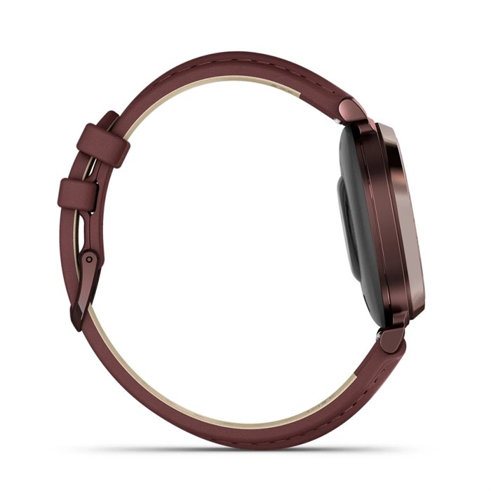 Часы Garmin Lily 2 Classic Dark Bronze Mulberry Leather Band 6853 - фото 37821