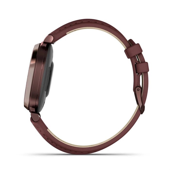 Часы Garmin Lily 2 Classic Dark Bronze Mulberry Leather Band 6853 - фото 37822