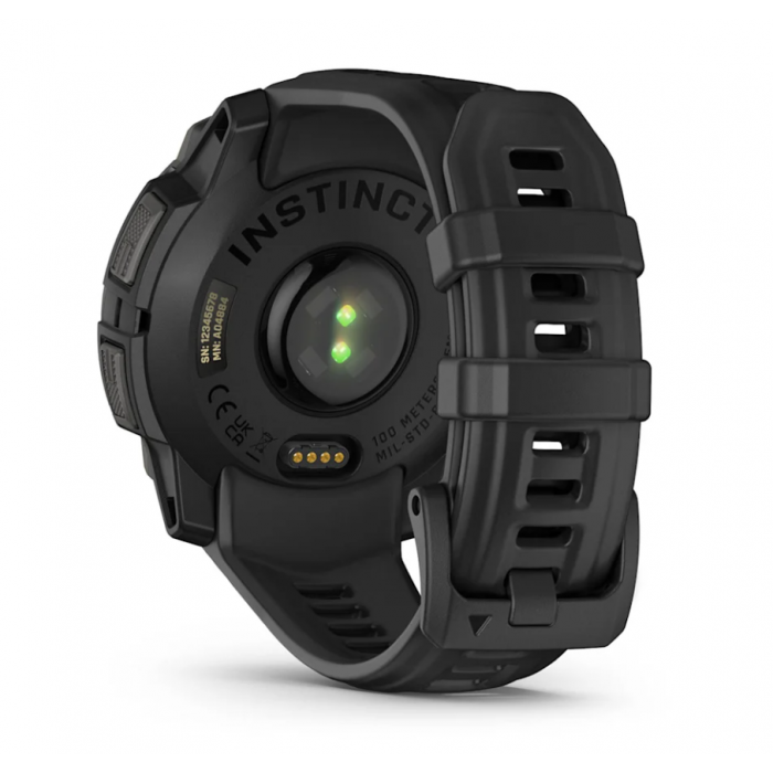 Часы Garmin Instinkt 3 45 Amoled Black with Black Silicon 6898 - фото 38256
