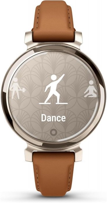Часы Garmin Lily 2 Classic Cream Gold with Tan Leather 6903 - фото 38293